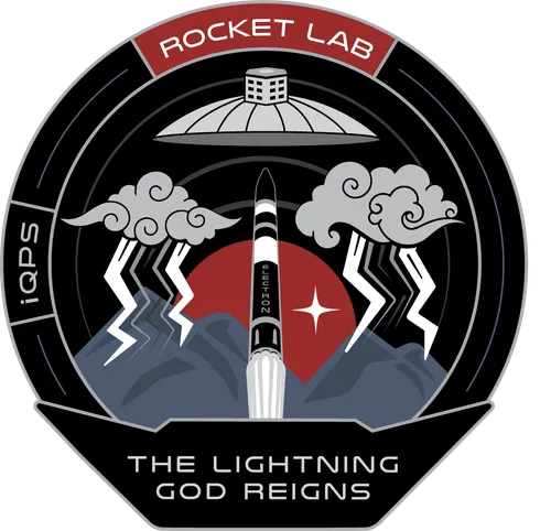 The Lightning God Reigns mission patch
