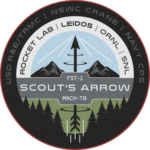 Scout's Arrow mission patch