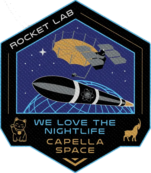 We Love the Nightlife mission patch