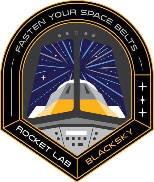 Fasten Your Space Belts mission patch