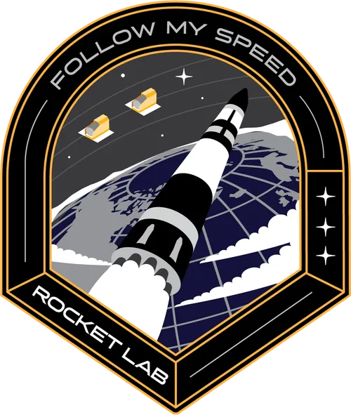 Follow My Speed mission patch